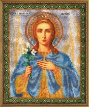 Набор для вышивания " Радуга бисера" В- 184 " Арх. Гавриил" 19 х 24 см