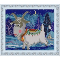 "Козочка" Рисунок на ткани