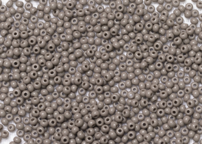 Бисер Чехия круглый 06/0 50г 43020 непрозрачный серый