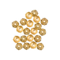 " Zlatka" Розетка для бус MFR- 11 10 мм 20 шт 02 под золото