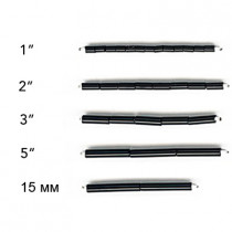 Бисер Чехия BUGLES 351- 12001 2. 3 мм 1 " 50г 97070 красный